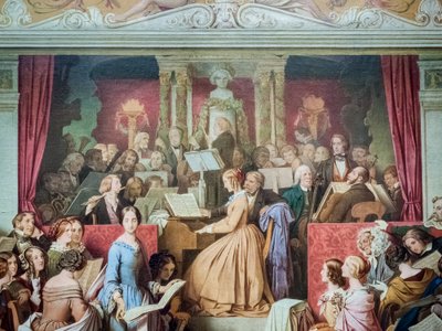 The Symphony by Moritz Ludwig von Schwind